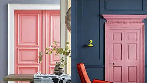 ¿Deben ser todas las puertas de una habitación del mismo color?