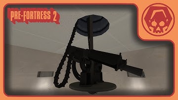 Pre-Fortress 2 - Spawn Room Turret Demonstration