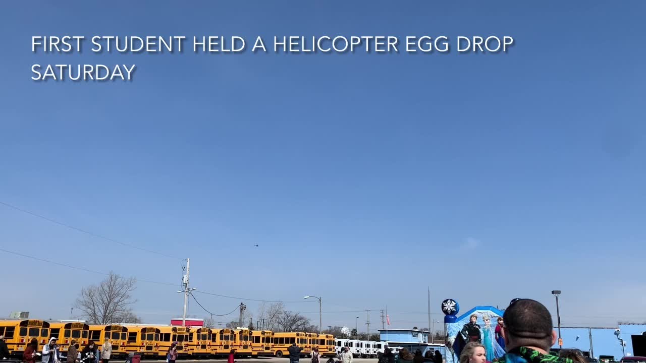 First Student helicopter egg drop YouTube