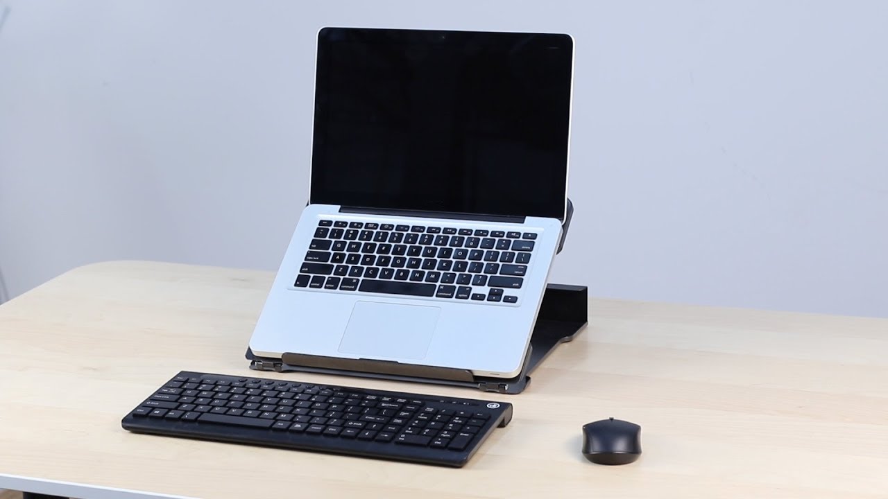 CLAW Portable Laptop Stand with Carry Pouch, 6 Adjustable Height Angles,  Aluminium Alloy, Ergonomic & Sturdy Design, Foldable Holder, Compatible  with All Laptops and Tablets - CLAW