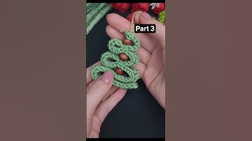 Amazing Christmas tree ornament tutorial 🎄part 3