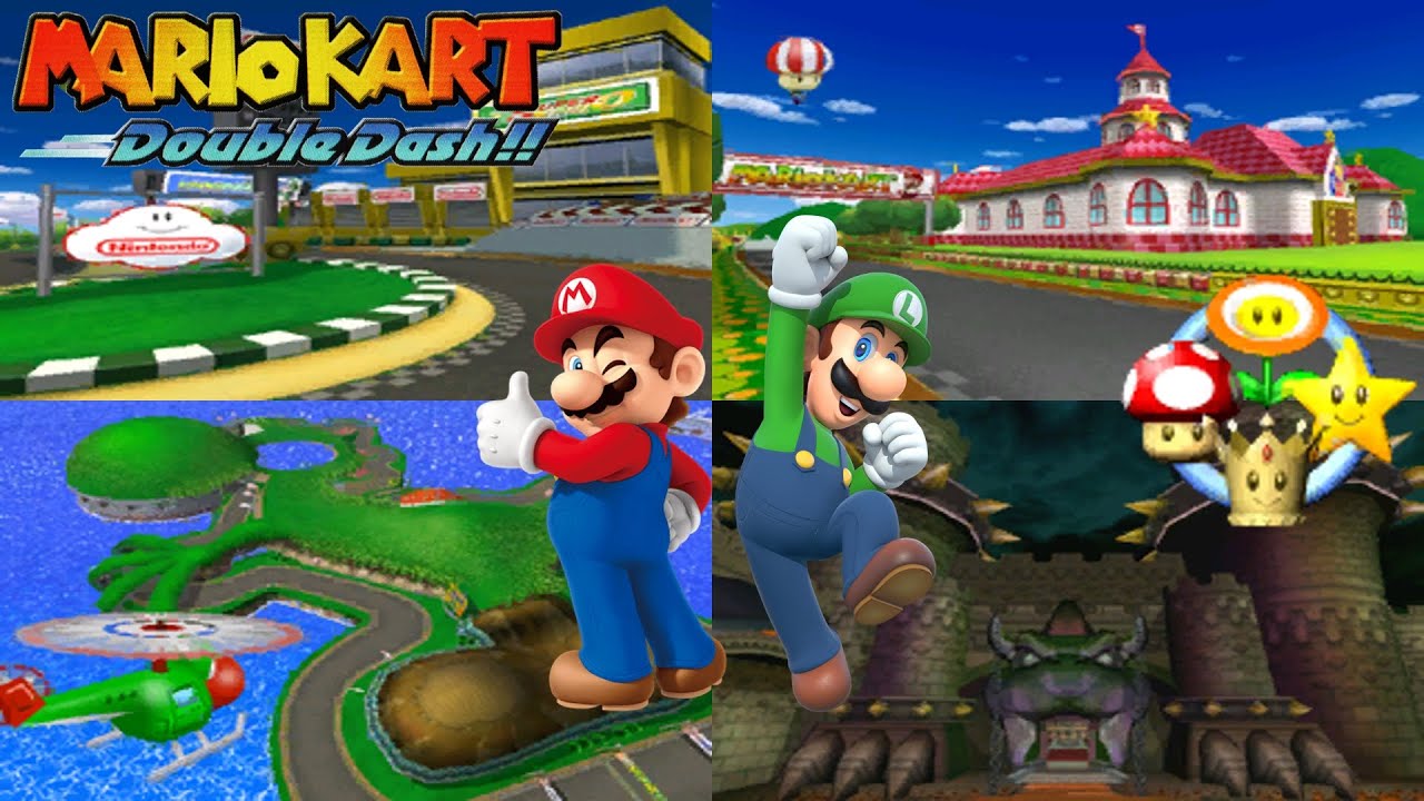 Mario Kart: Double Dash - 150cc All Cup Tour - Mario & Luigi Gameplay