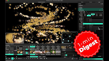 [Resolume Plugins] DeepDepth + Point Cloud – 1 min Digest (FFGL for Mac)