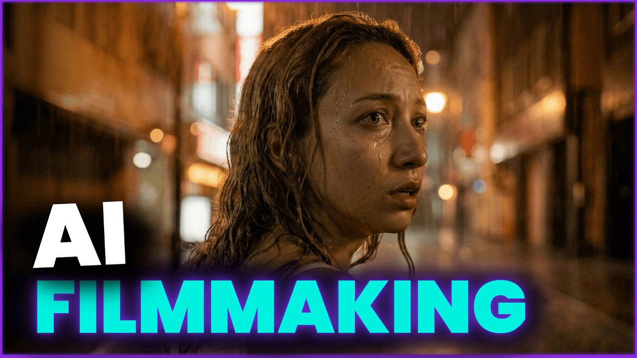 Секрет кинематографических фильмов, снятых с помощью ИИ | Pollo AI Relight & Angles