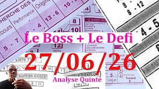 🚨🚨 Le BOSS Samedi 27 Juin 2026 - Analyse : Enghien Soisy (R1) 2e course – Prix de Neuilly-Levallois