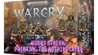 Warcry Hobby Stream: Painting The Rotmire Creed