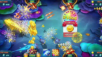 Ocean war game bắn cá đổi thẻ hot nhất 2020..k thể tin nổi