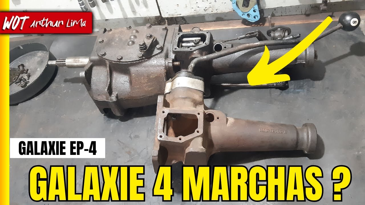 GALAXIE 500 ADAPTAÇÃO CAMBIO 4 MARCHAS EP-4 (W.O.T. PREPARAÇÕES)