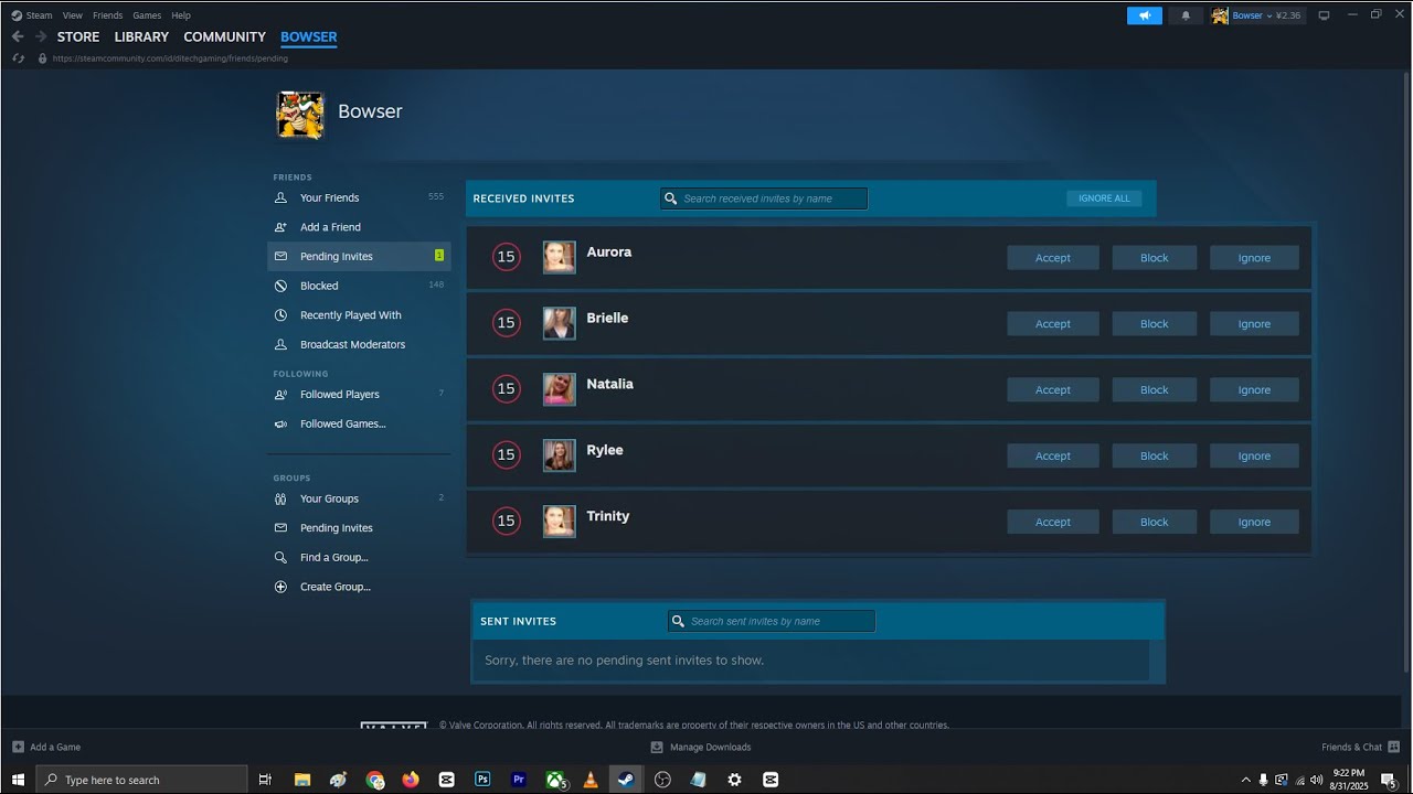 Steam Friend Request Scam - impersonating and Changing my friend steam profile picture