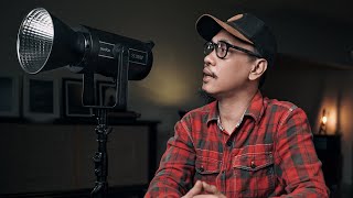 Unboxing Asik Lampu Youtube Baru! [Godox SL60W]. 