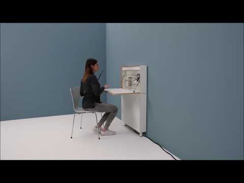Video: Das Flatmate voll ausgestattete Büro