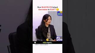 Act EAST Policy🇮🇳💯 Railways helped Government | Riya Saini | UPSC 2024 Interview by Chahal Academy