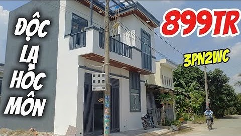 Độc lạ Hóc Môn ngôi nhà vuông 3 phòng ngủ Sổ hồng riêng đường nhựa lớn I Bán nhà Hóc Môn 2025