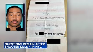 Manhattan shooting suspect claimed to have CTE, mentioned NFL in note, sources say