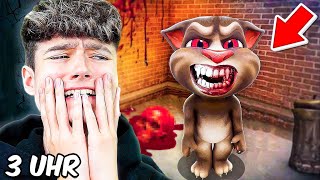 SPIELE NIEMALS das GRUSELIGE KINDERSPIEL "TALKING TOM" um 3 UHR NACHTS! screenshot 3