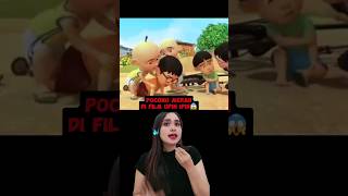 Pocong merah di fil upin ipin😱⚠️ #upinipin #shorts #viral #subscribe