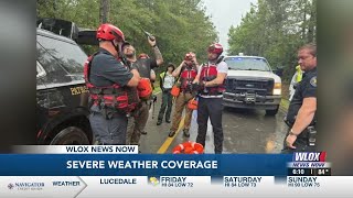 HAPPENING THURSDAY: Rescues, cleanup underway in Harrison County