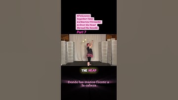 Pt7 Poi Together Time Corkscrew Pirouette to Over the Head Thread The Needle #poispinning #poidance