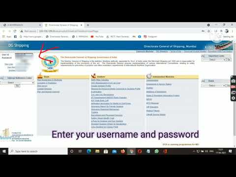 How To Download The Digitally Signed Certificates  From D.G Shipping Website || Full Tutorial