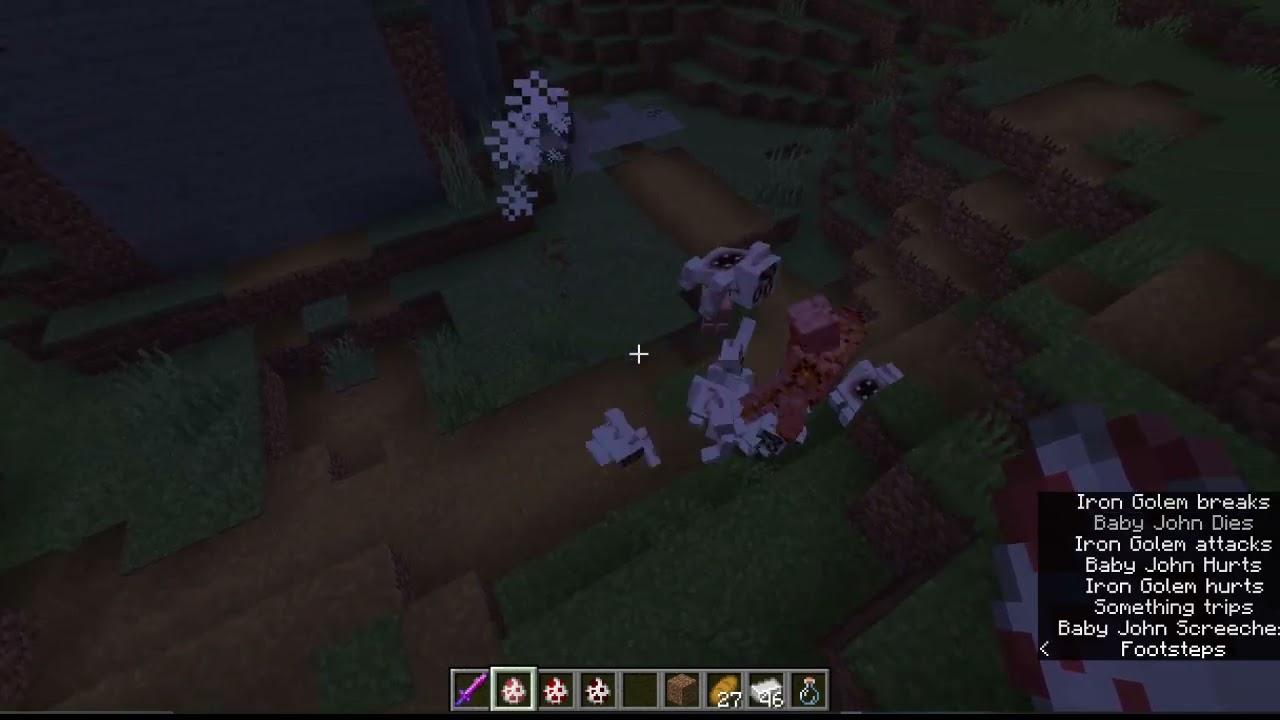 The John Mod Reborn: Baby John Swarm Attack Iron Golem