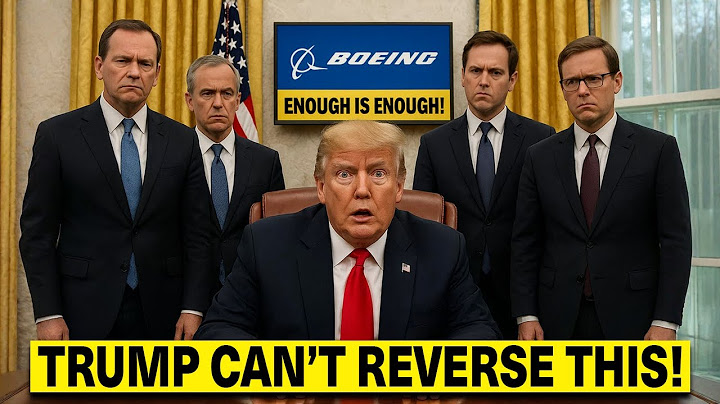 Trump Freaks Out as He Realize Boeing Orders Collapse | US Aviation Sector Could Cripple!
