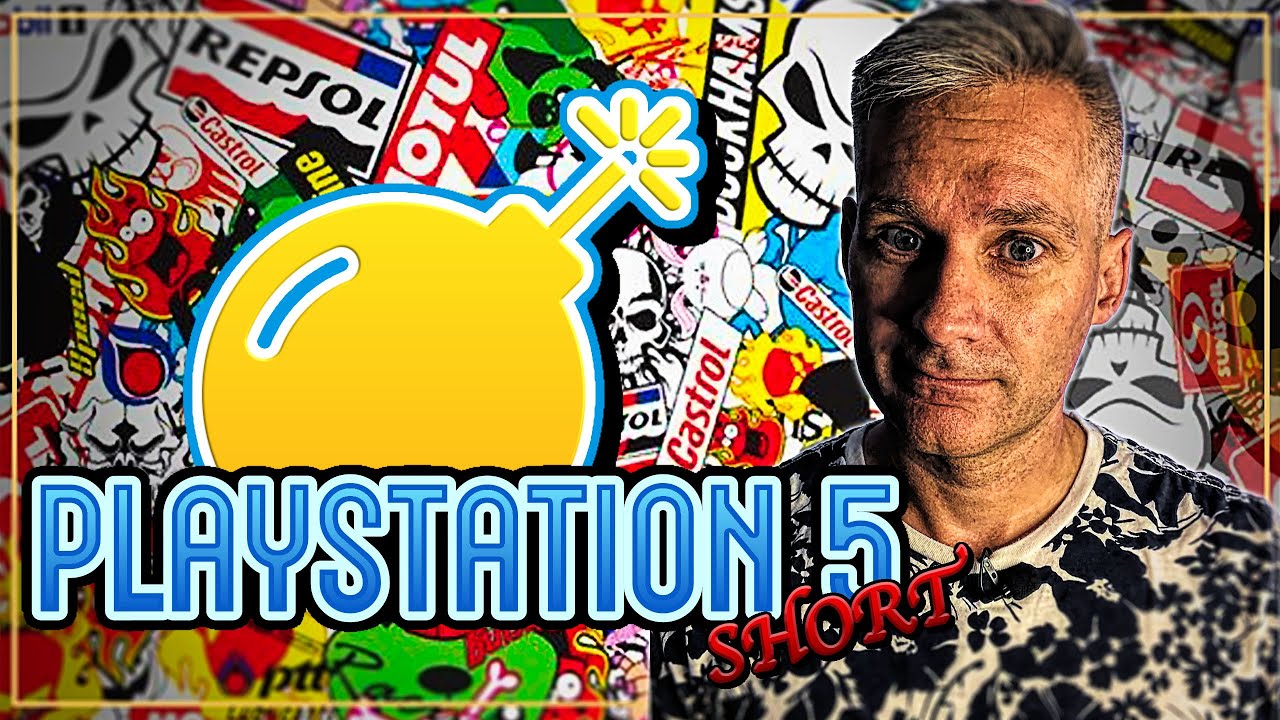Sticker Bombed a Playstation 5! 