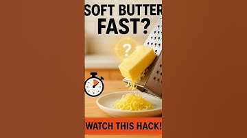 The Secret to Soft Butter in Seconds 🧈