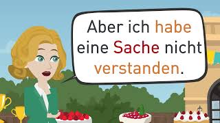 Learn German with three short, simple stories! Practice vocabulary, phrases, and grammar!