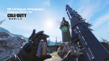 18 Weapon Unique & Satisfying Inspect in CODM