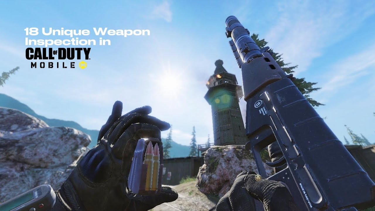 18 Weapon Unique & Satisfying Inspect in CODM