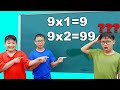 HCN Go School: 9X9=9? Kids Learn Math and Number for the School Exam! Funny Learn Math
