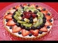 Fruit Tart Recipe: How To Make: With Filling: EASY! Diane Kometa-Dishin' With Di  Video #74