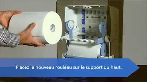 enMotion Classic- Stub Roll Instructions in French