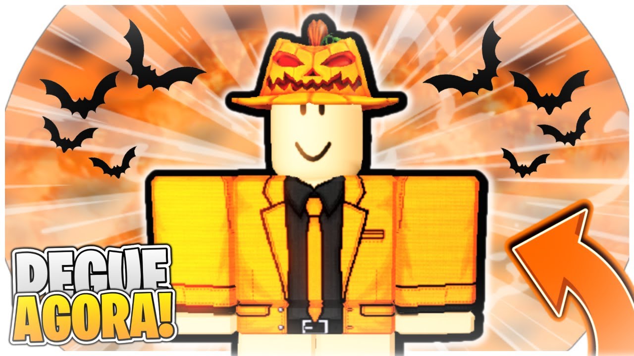 COMO FAZER UM AVATAR GRÁTIS COM ITENS DO EVENTO de HALLOWEEN no ROBLOX! +  UM AVATAR ÉPICO PAGO! 👕🎉 