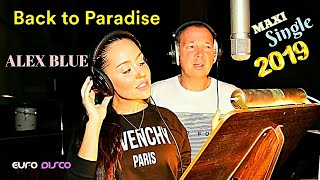 DIETER BOHLEN - Style -  ALEX BLUE - BACK TO PARADISE / MAXI SINGLE - TALKING BLUE ' EURODISCO Resimi