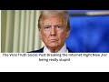 The Viral Truth Social Post Breaking the Internet Right Now” for being really stupid