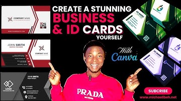 Create Stunning Business and ID Cards Yourself – Easy Canva Design Tutorial