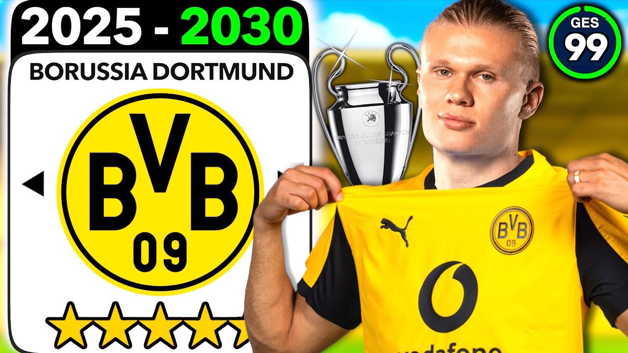 Ich habe BORUSSIA DORTMUND bis 2030 NEU AUFGEBAUT! 👀🏆