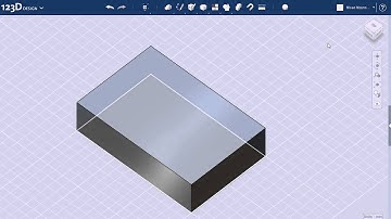 Getting out of the trouble in 123D Design: Movement out of control