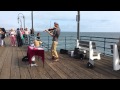 Coldplay-Sky Full of Stars (Violin Cover on Santa Monica Pier)