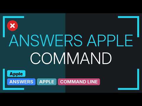 Apple: command line error "no volume specified" (3 Solutions!!)