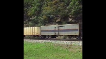Classic Amtrak: Three Rivers On Horseshoe Curve, August 2002