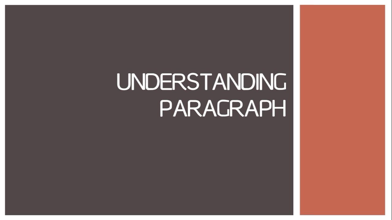 Understanding Paragraph - Memahami Paragraf - YouTube
