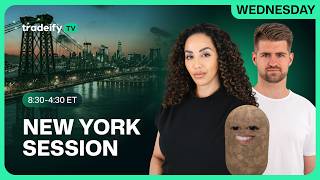 NEW YORK SESSION LIVE! – Tradeify TV | WEDNESDAY 6/24/26