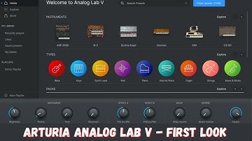 Arturia Analog Lab V - First Look