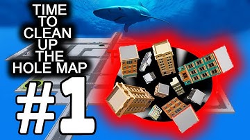 I BEAT THE WHOLE WORLD In HOLE.IO! *NEW*2020 - I Became A Giant Hole And Swallowed A City in Hole.io