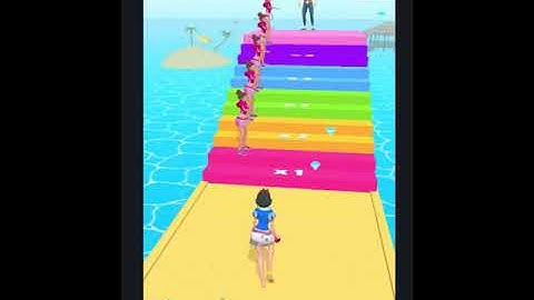 jugando Makeover Run nivel 18 #shorts