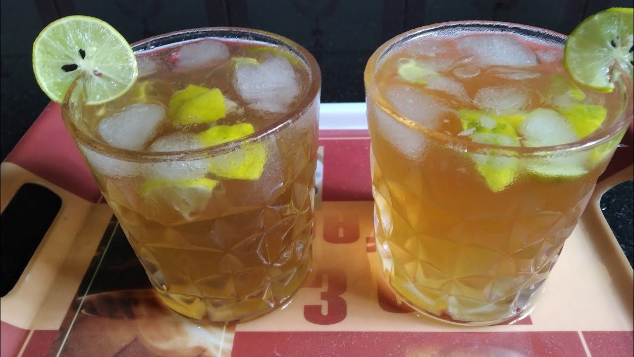 Ice Tea l आइस टी घर पर कैसे बनायें। YouTube