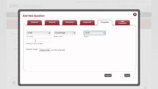 How to add test questions to emstesting.com