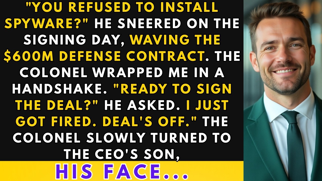 CEO's Son Fired Me On Signing Day - I Was About To Sign A $600M Deal | Office Revenge